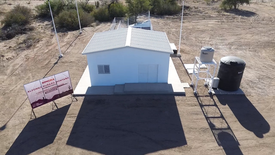 Construcción del Nuevo Rastro Municipal, Huasabas, Sonora.