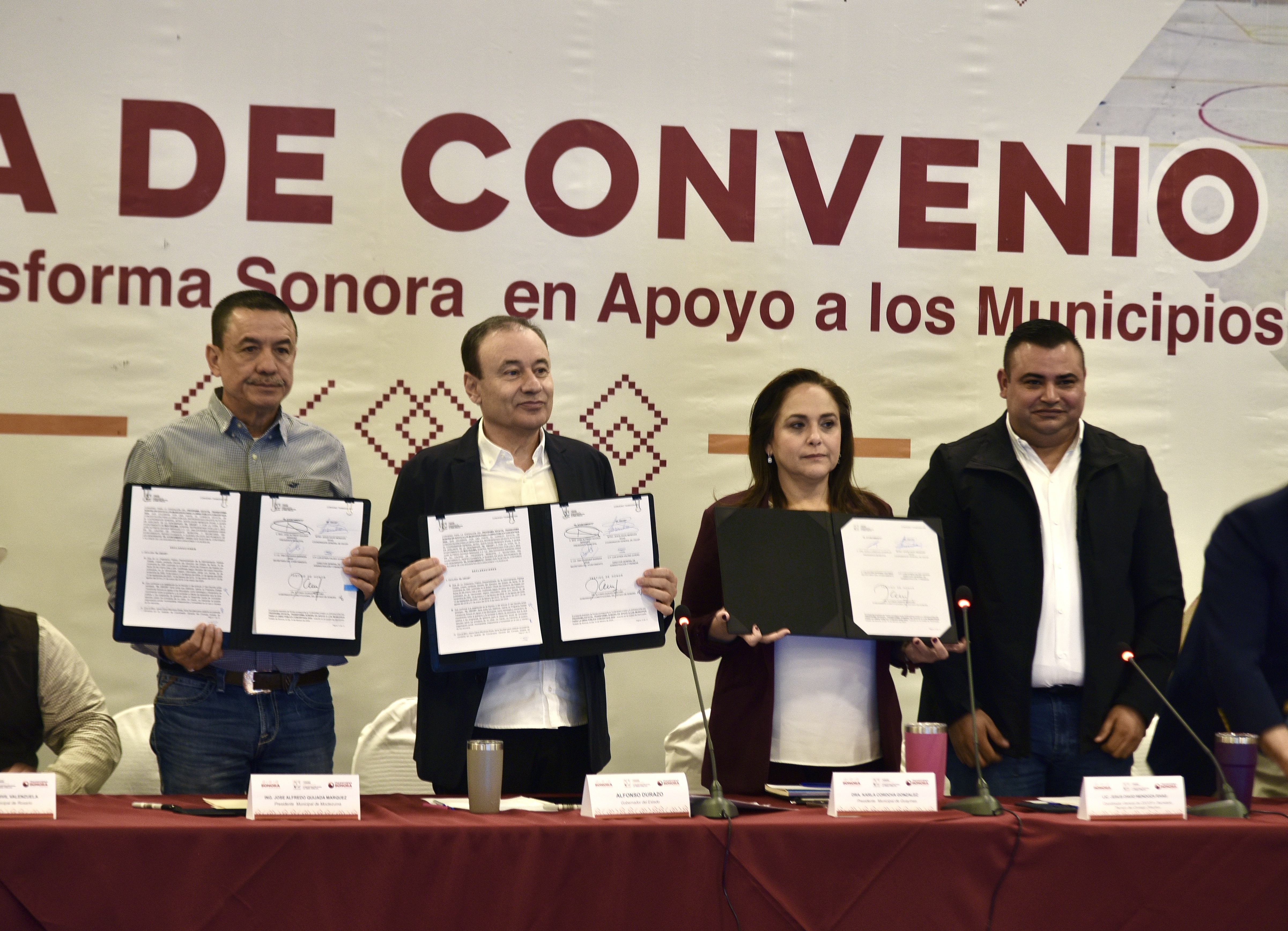 Cecop impulsa programa “Transforma Sonora en Apoyo a los Municipios”, con los 72 ayuntamientos 